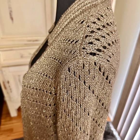 SUNDANCE Open Weave Sweater - Picture 3 of 8